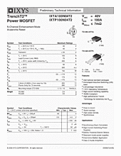 DataSheet IXTP100N04T2 pdf